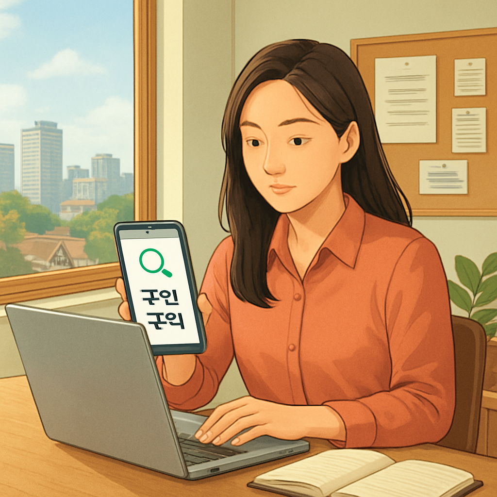 서울에서의 업소 구인구직 방법 이미지