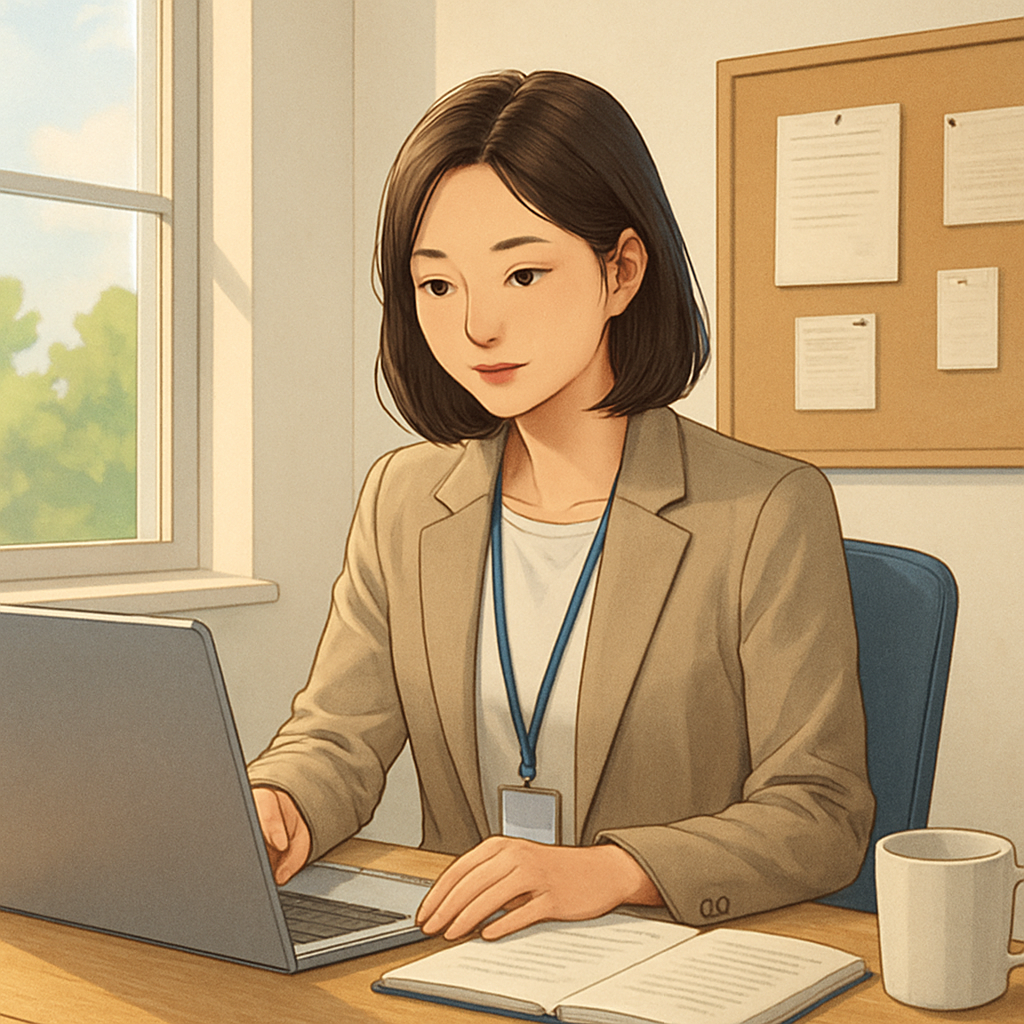 언론사 인턴 이미지