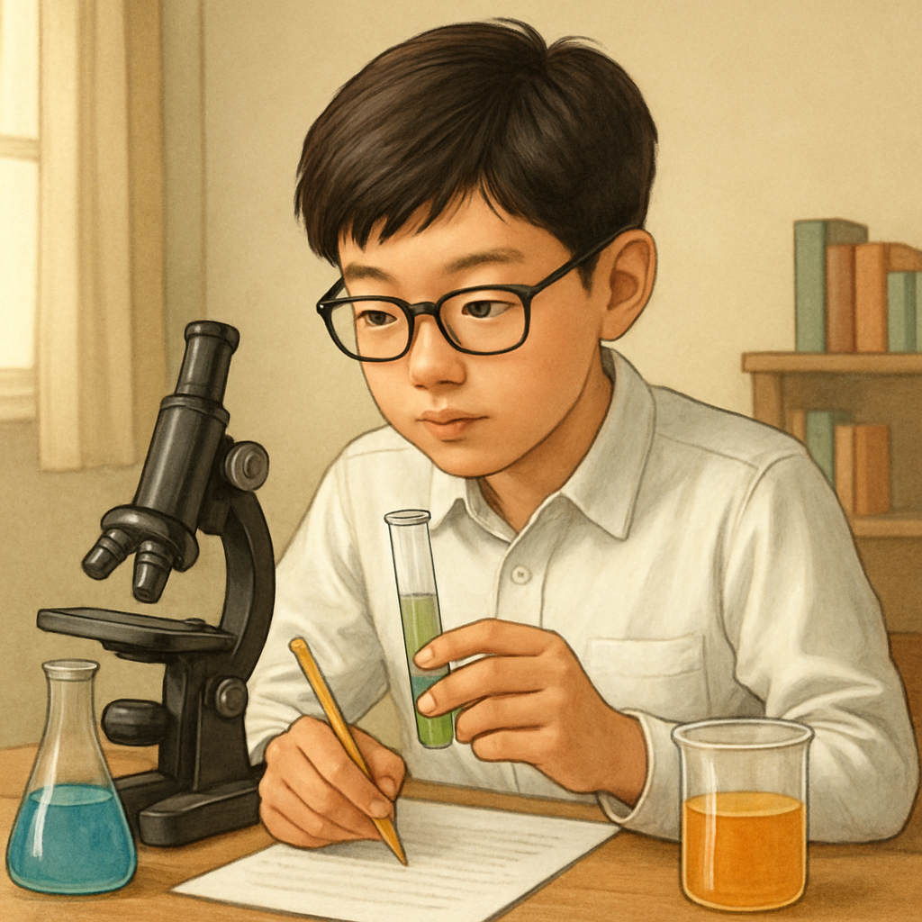 과학 영재 이미지