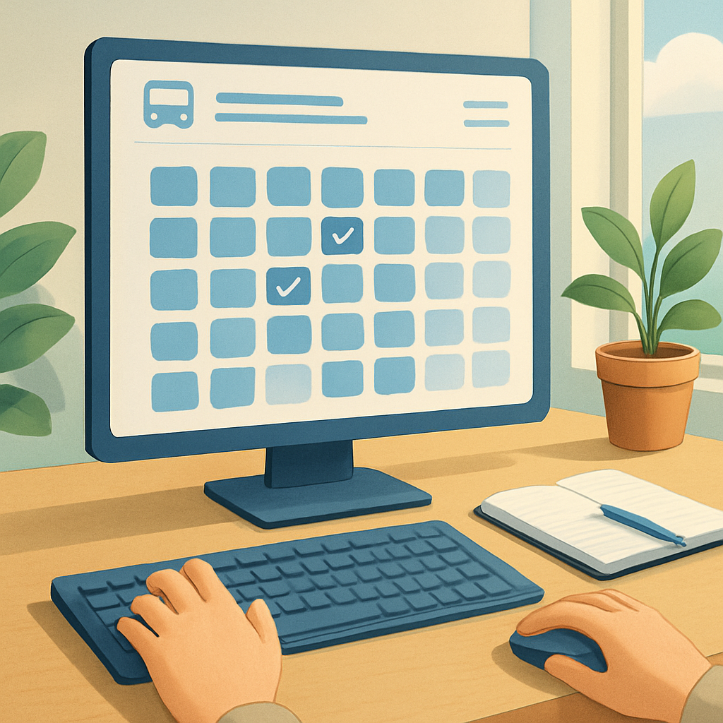 좌석 예약 시스템 이미지