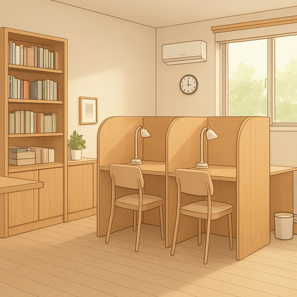 관리형 독서실 운영을 위한 시설 구성 가이드 이미지