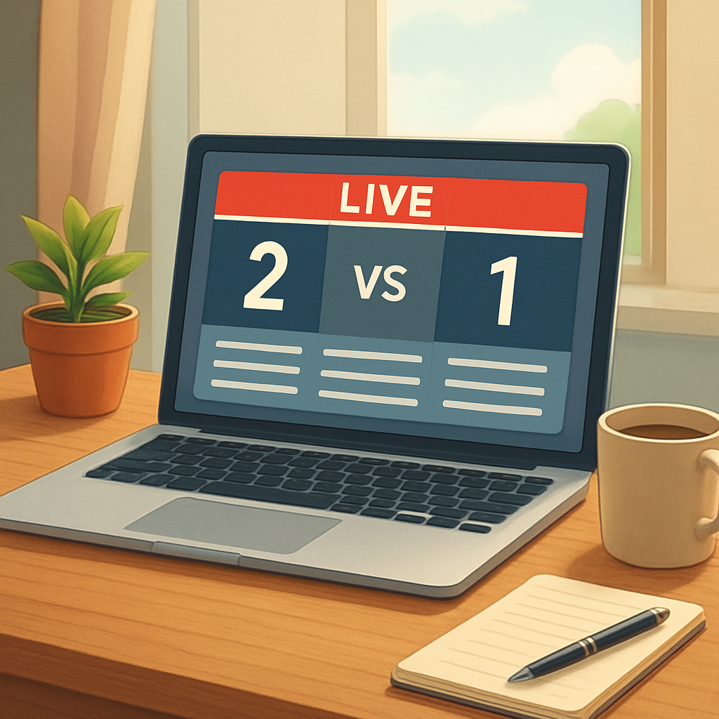 라이브스코어: 한국에서 보는 축구 실시간 점수 업데이트와 맞춤형 모바일 알림 설정 가이드