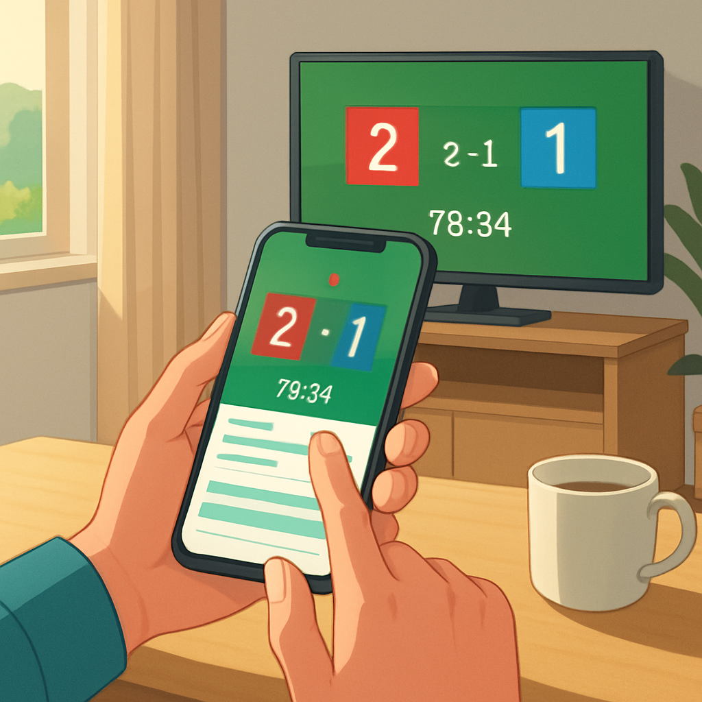 실시간 점수 업데이트 이미지