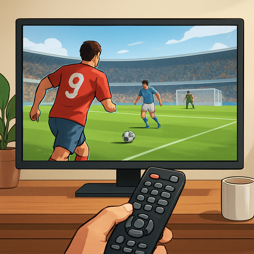 경기 생중계 서비스 이미지