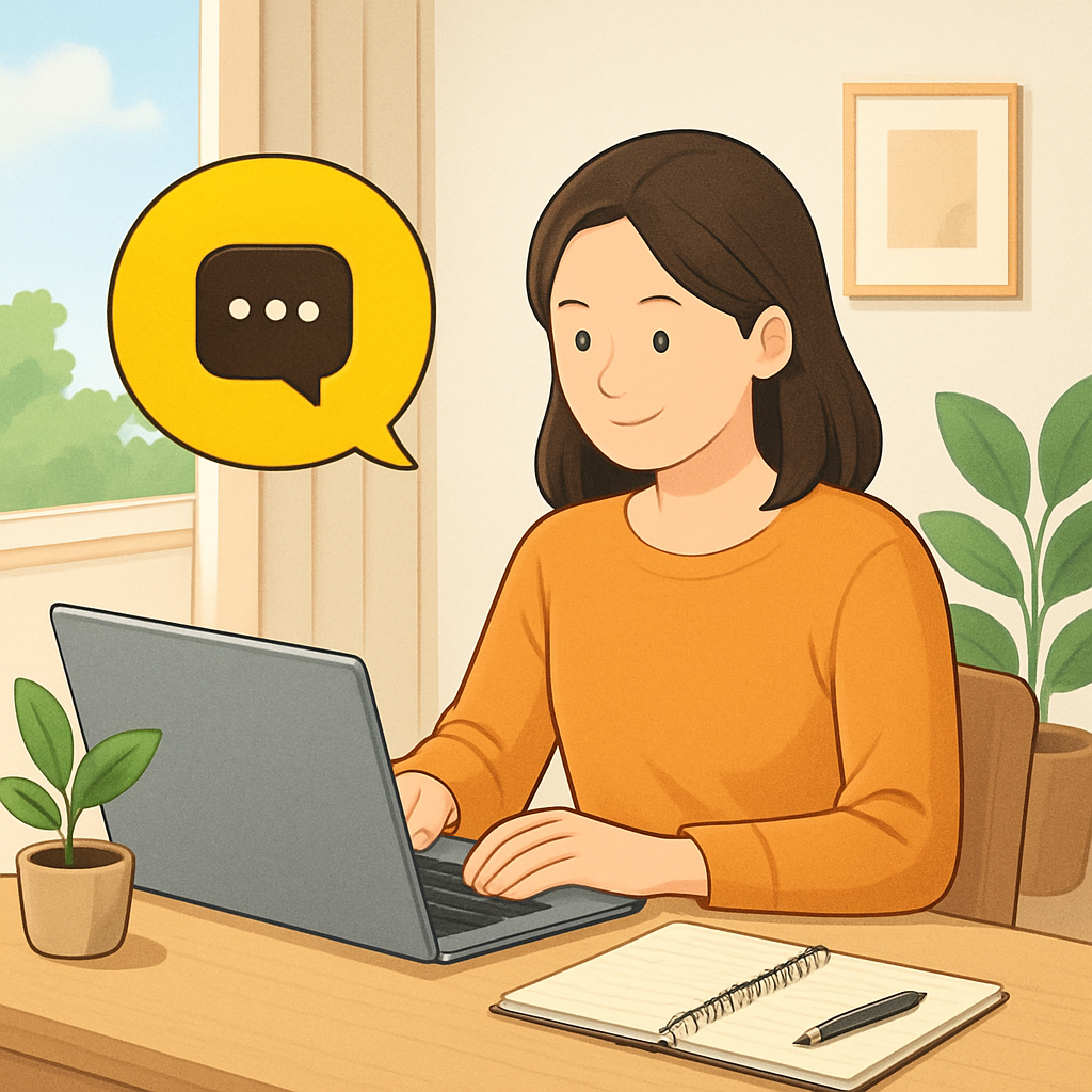 카카오채널 운영 방법 이미지