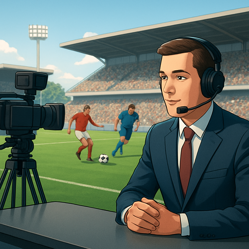 스포츠 방송 이미지
