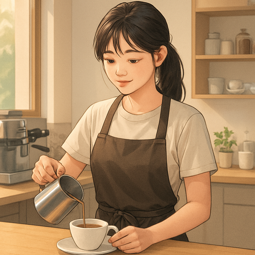여성 아르바이트 이미지