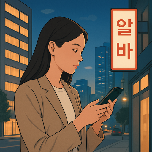 서울 강남 밤알바 모집 공고 바로 지원하는 방법 이미지